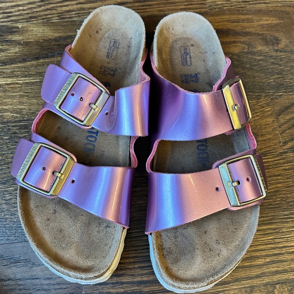Birkenstock Arizona sandals in Spectrum Pink - Picture 3 of 7